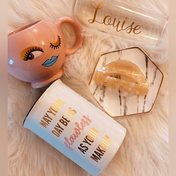 Ceramic Makeup Brush Holder - Picture 4 of 7